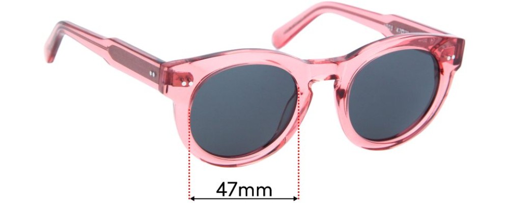 Chimi 003 Replacement Sunglass Lenses - 47mm Wide